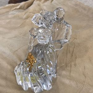 Lenox lead crystal bride & groom